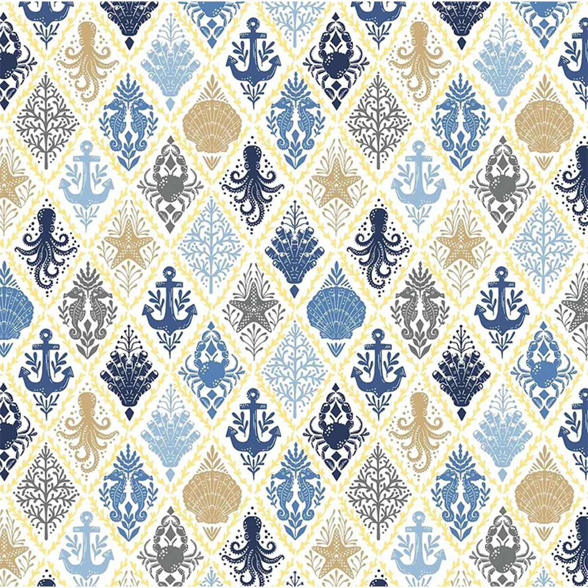 Outdoor Pillow 16" Square Cloister Sea blue