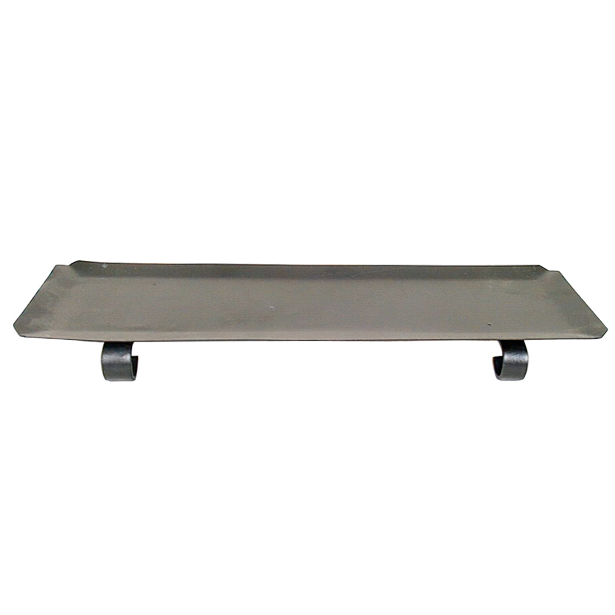 Candleholder 17" x 5" x 5" Black Iron for Brick Candle