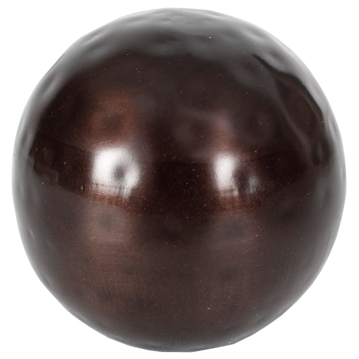 Decorative Orb 3" Metal - Antique Copper