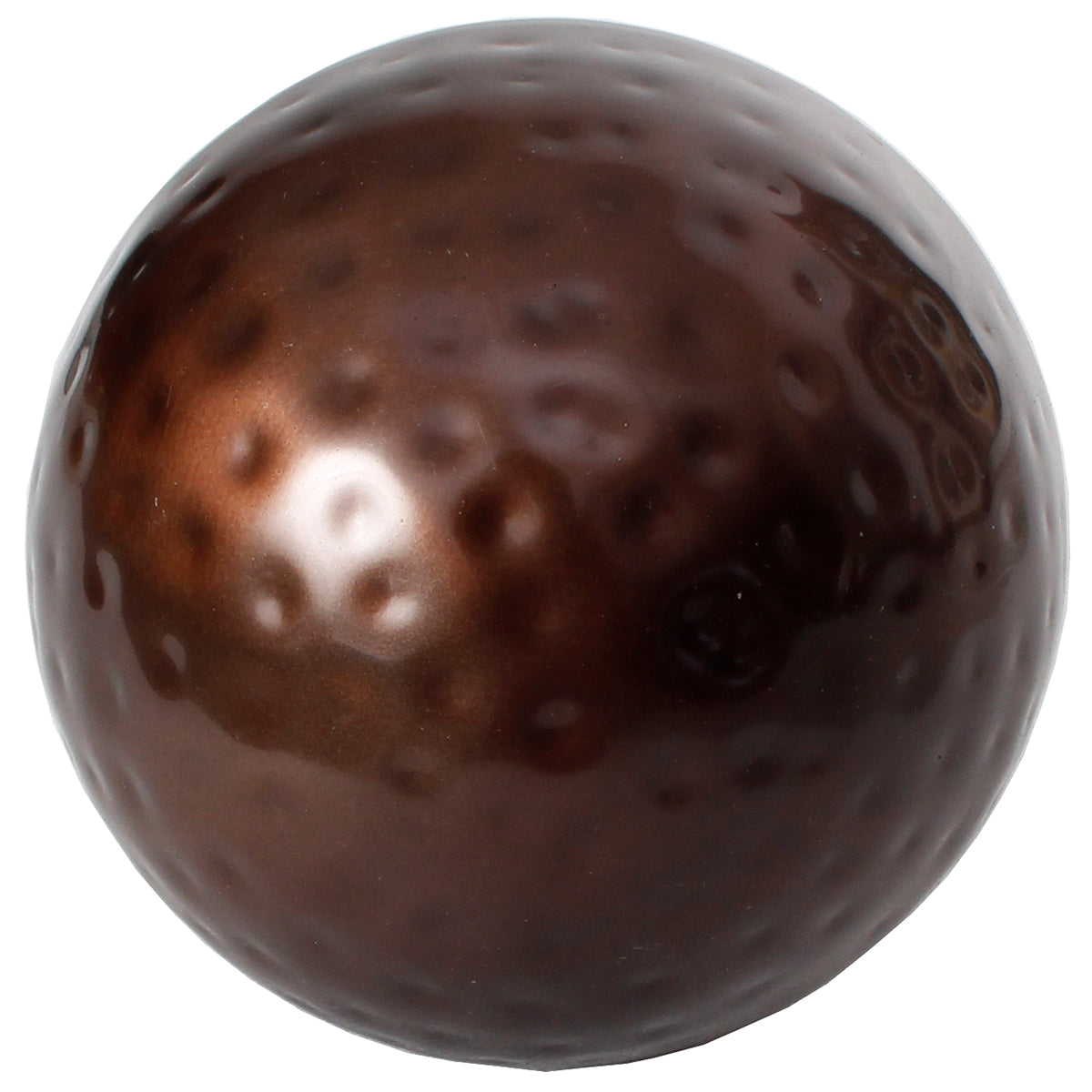 Decorative Orb 4" Metal - Antique Copper