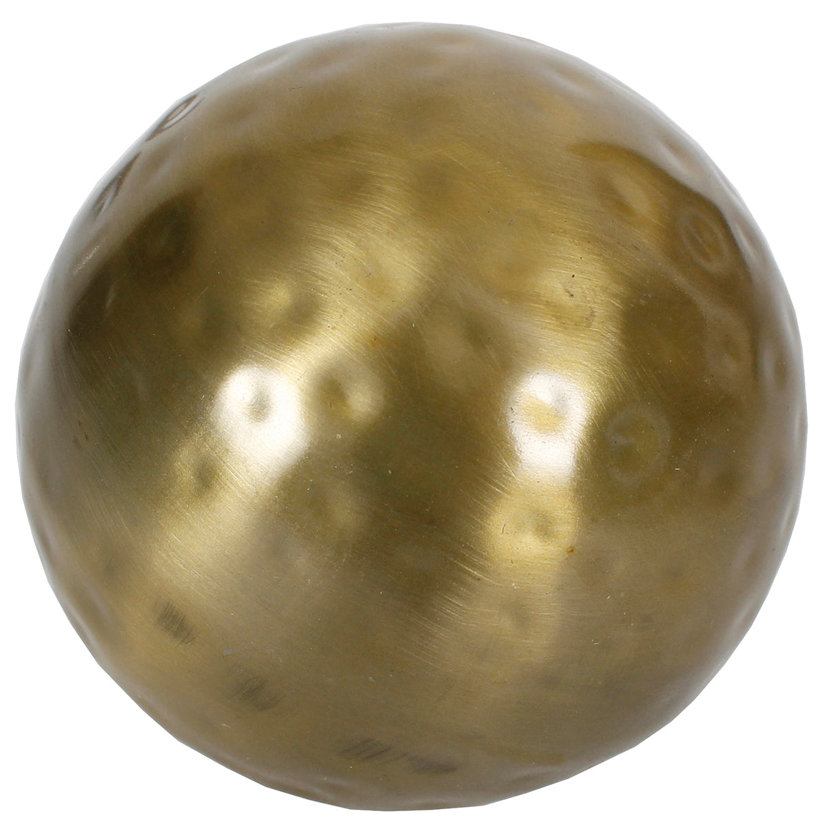 Decorative Orb 3" Metal - Antique Brass