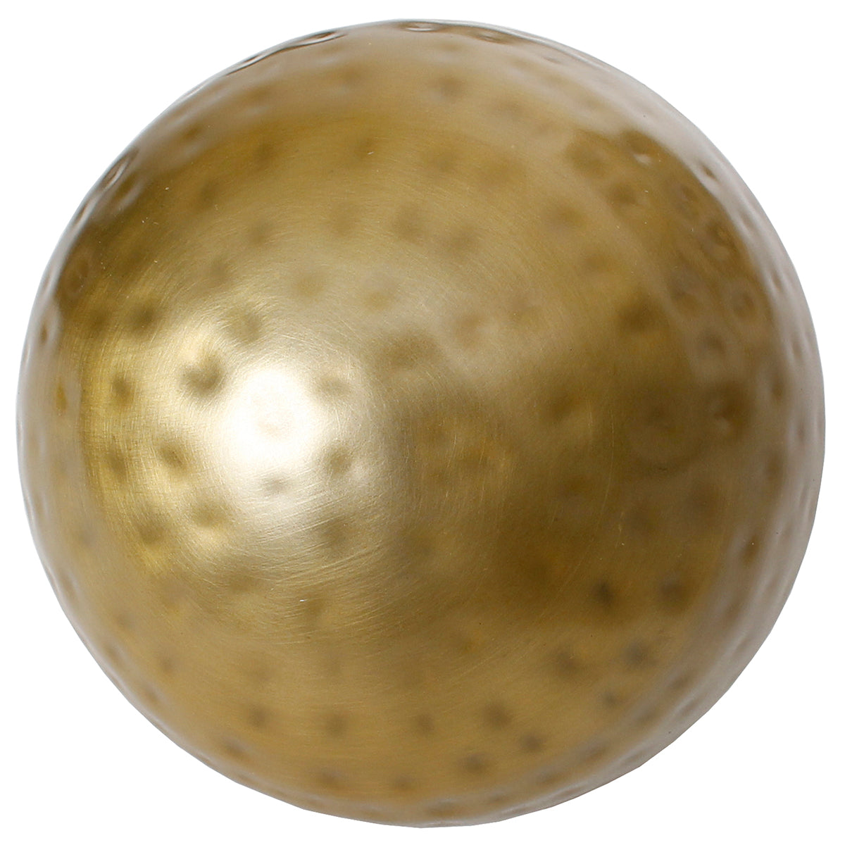 Decorative Orb 4" Metal - Antique Brass