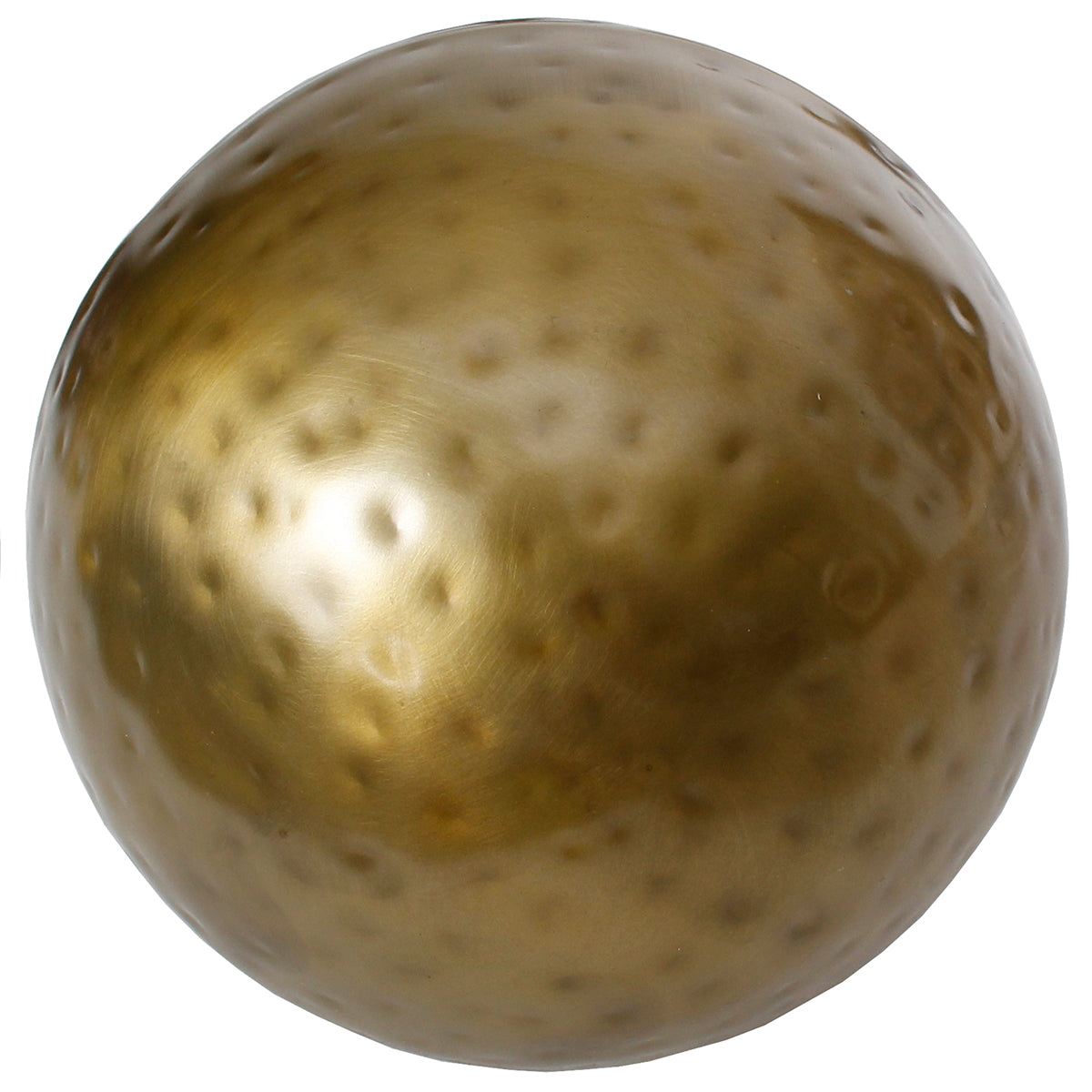 Decorative Orb 5" Metal - Antique Brass