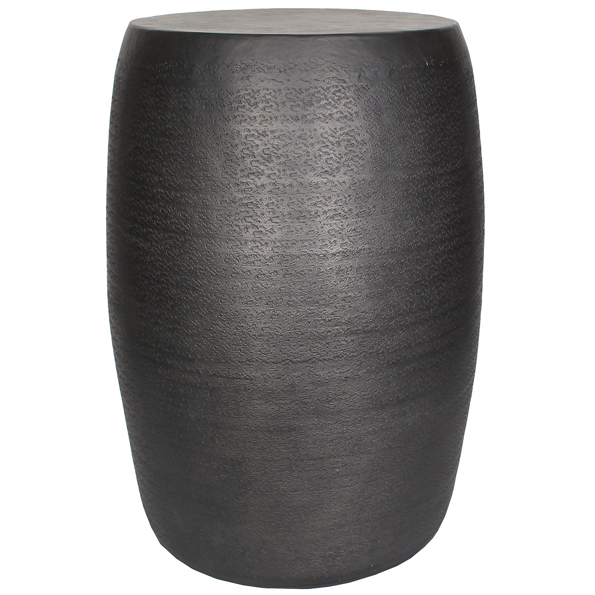 Aluminum Table/Stool Etched 13" x 20" Black