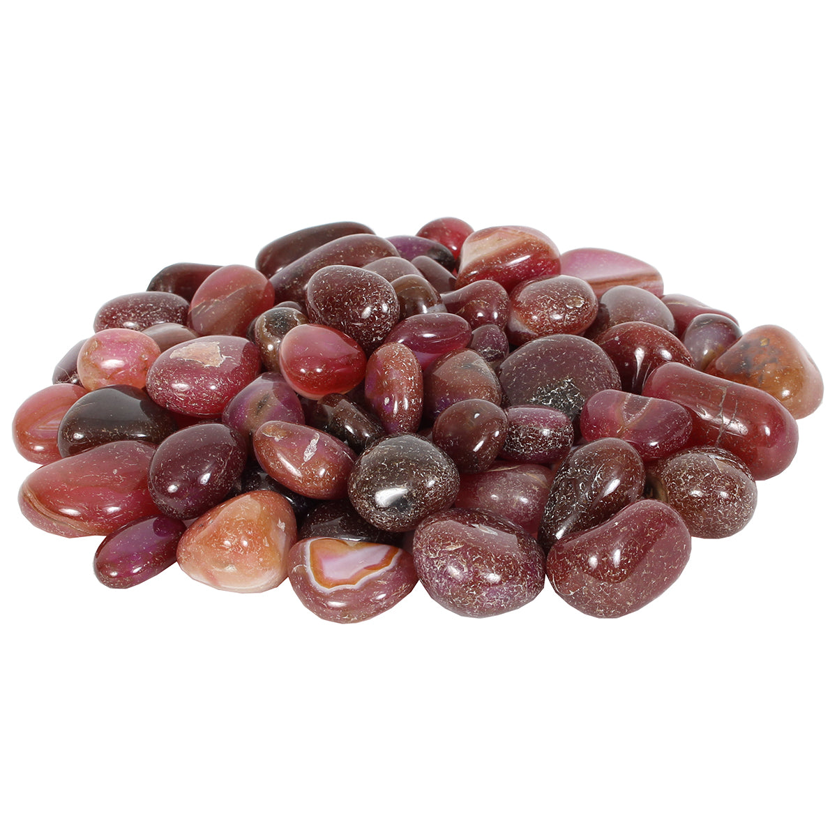 Decorative Stones 2 Lbs Ruby Pebbles