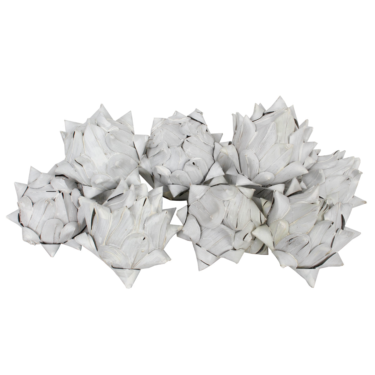 Dried Exotics Artichokes 12 Pc White