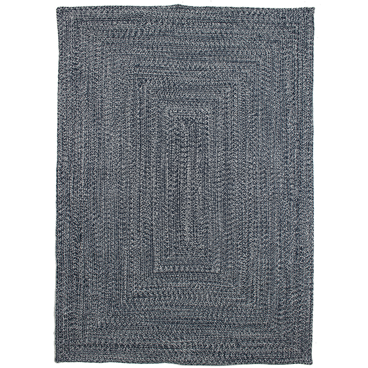 Outdoor/Indoor Rug 5' X 7' Indigo/White