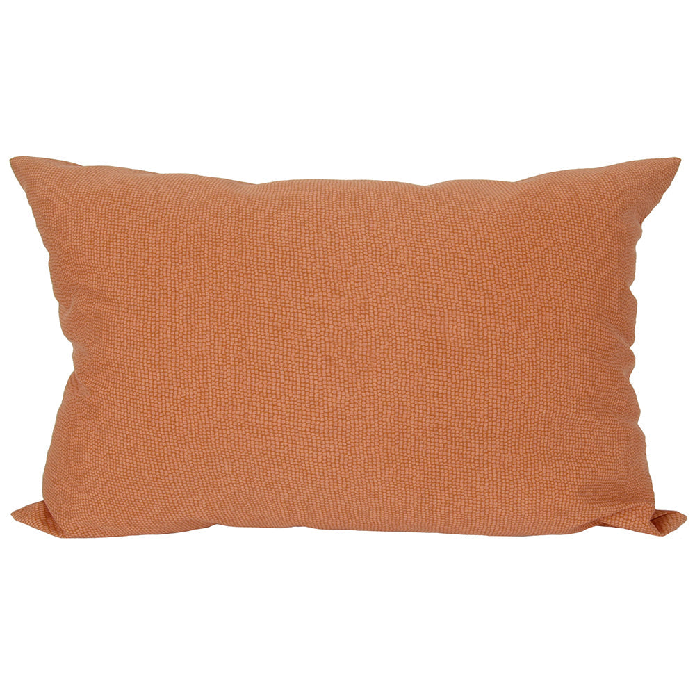 OUTDOOR PILLOW 18" X 12" CONNER MELON