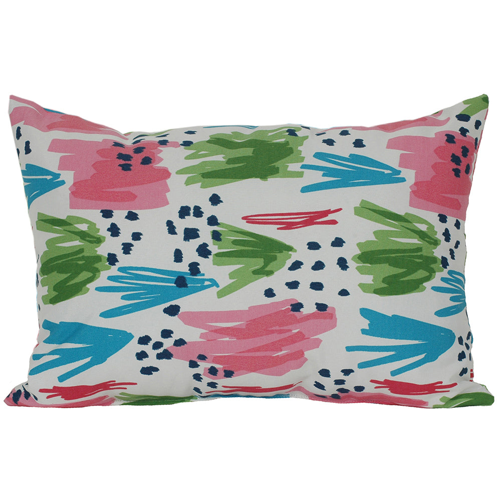 Outdoor Pillow 18" X 12" Belk Hawaiian