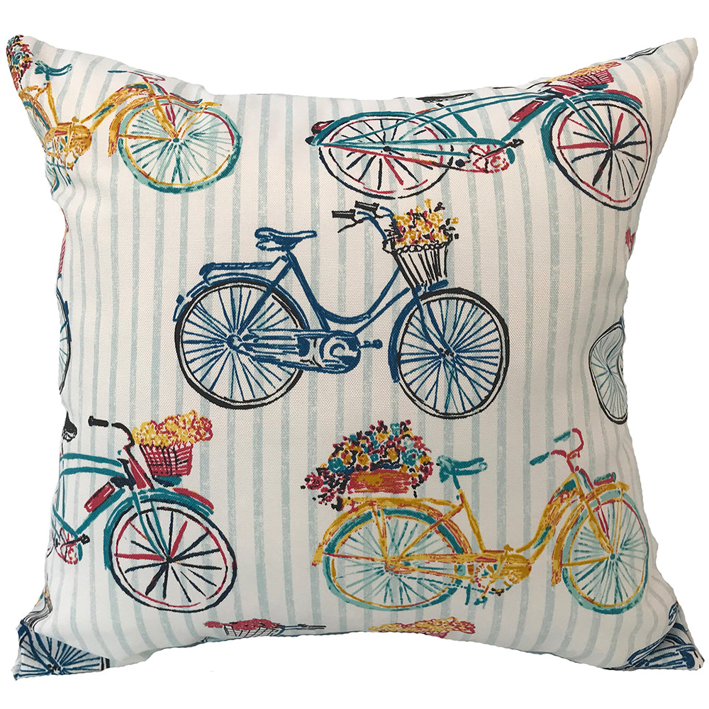 Outdoor Pillow 16" Big Bikes