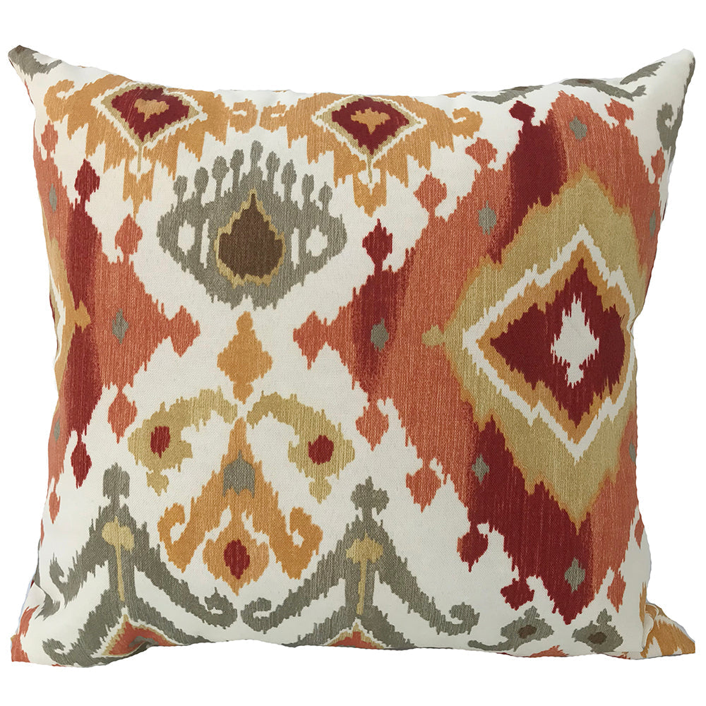 Outdoor Pillow 16" Square Lavezzi Paprika