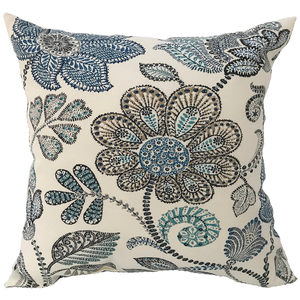 Outdoor Pillow 16" Busan Denim