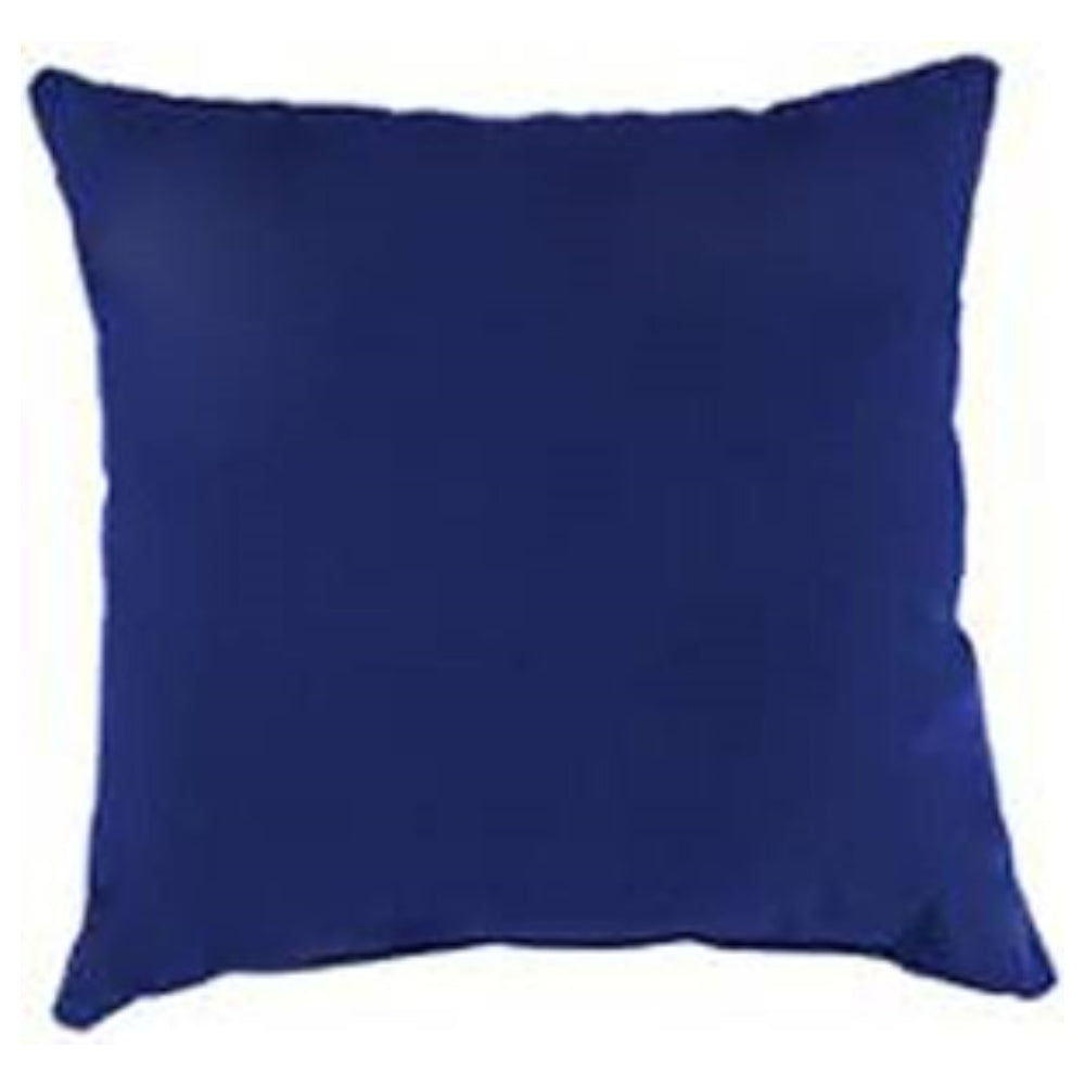 Outdoor Pillows 16" Square Solid Cobalt