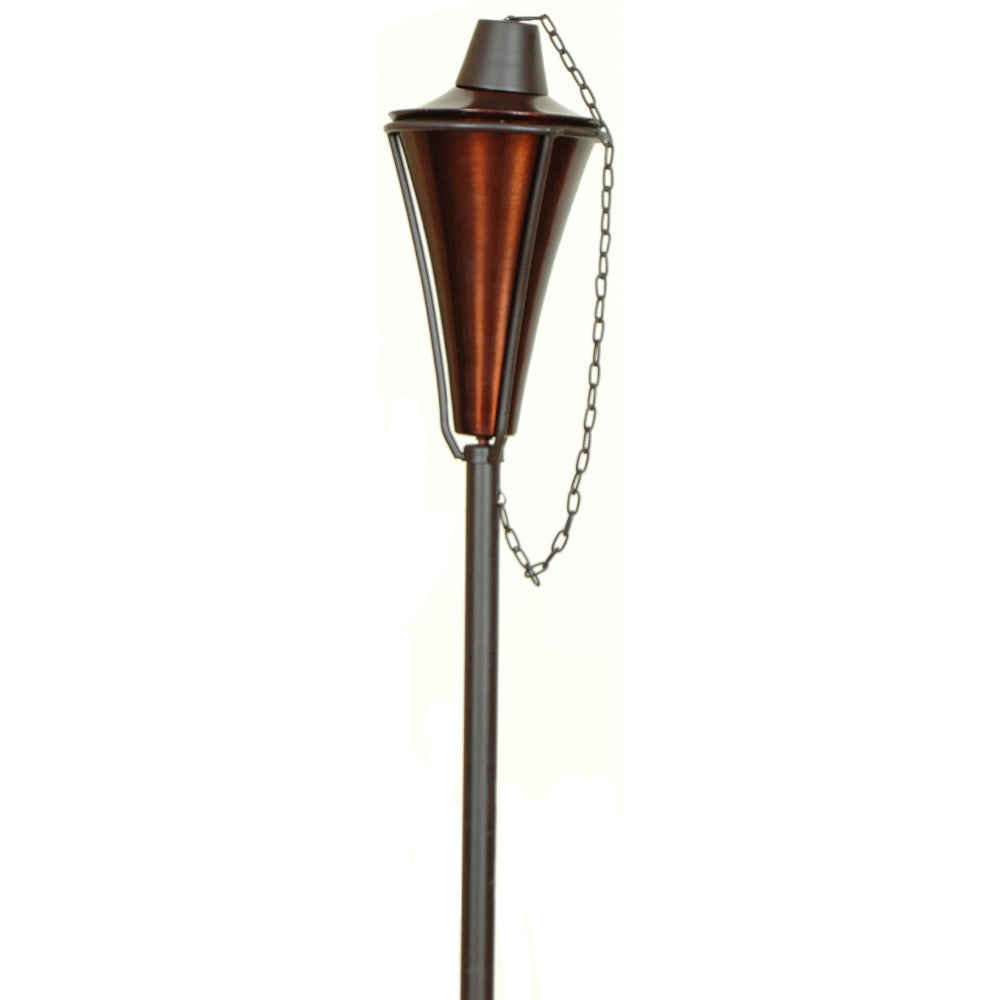 Torch 72" Small Conical - Shiny Caramel