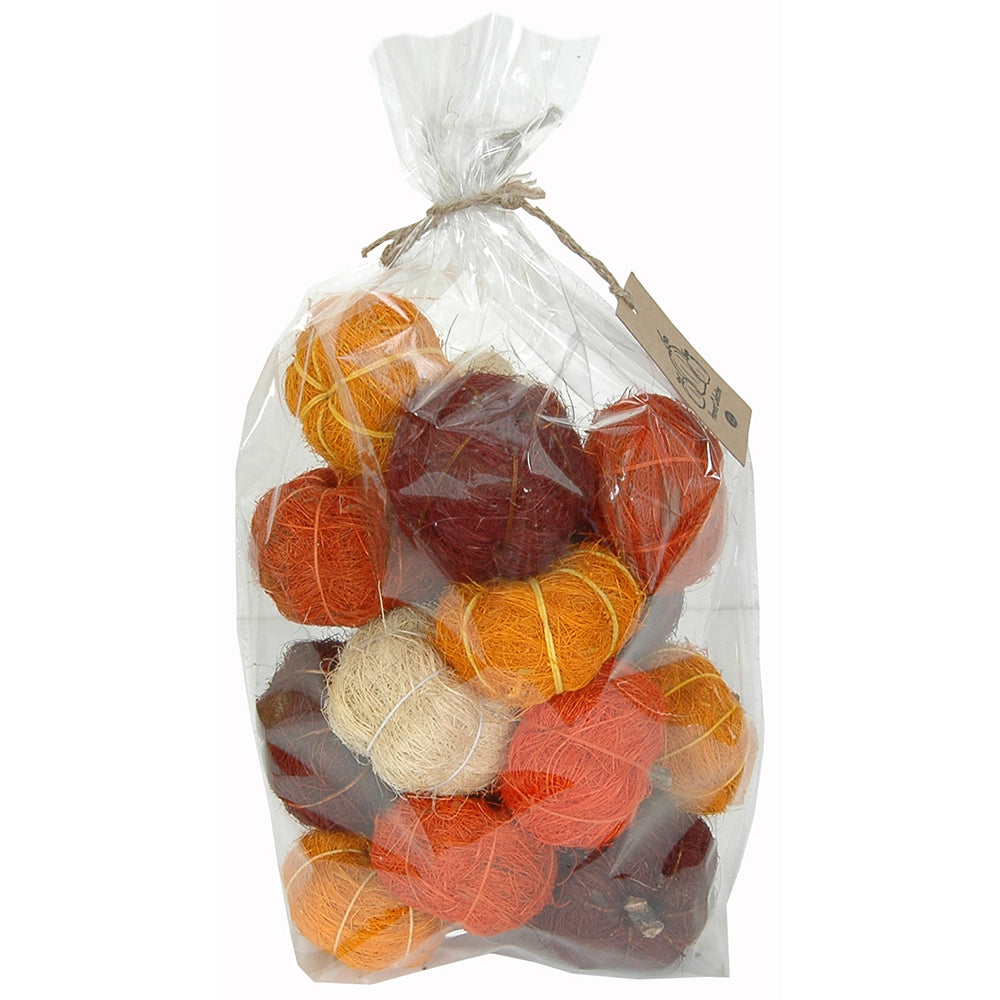 Dried Exotics Pumpkins - Orange/Natural