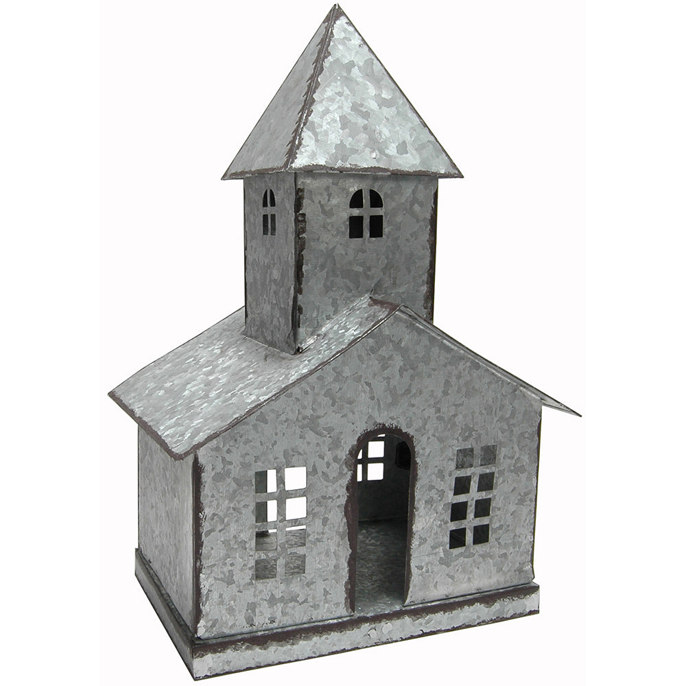 Barn / Church 14"H x 9"W Galvanized