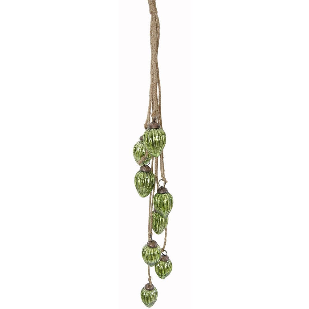 Bunch 8 pieces Mini Ornament Lime