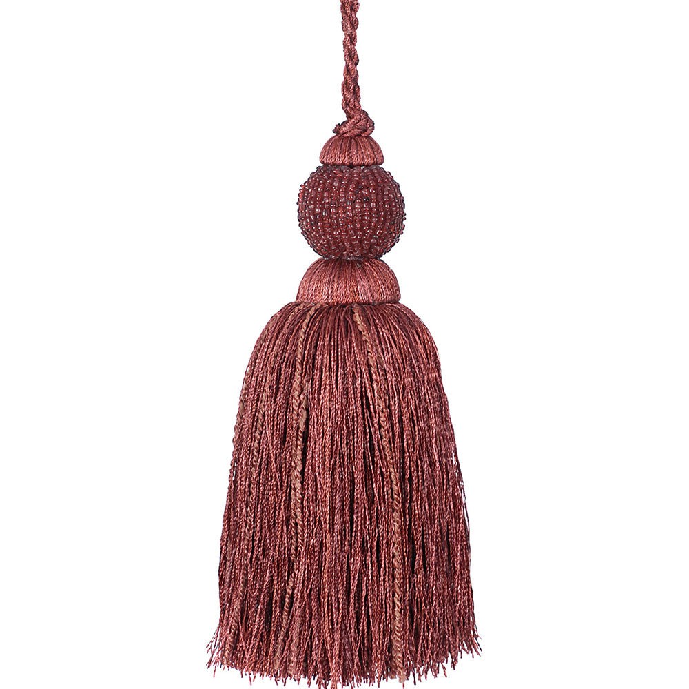 Tassel 6" Dholak Rust Mix