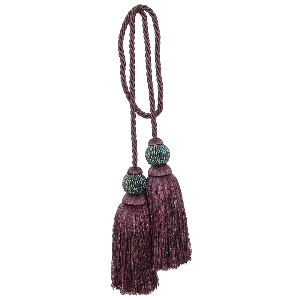 Chair Tie 24" Dholak Aubergine Mix