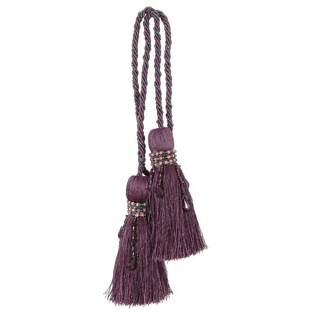 Chair Tie 24" Milano Aubergine Mix
