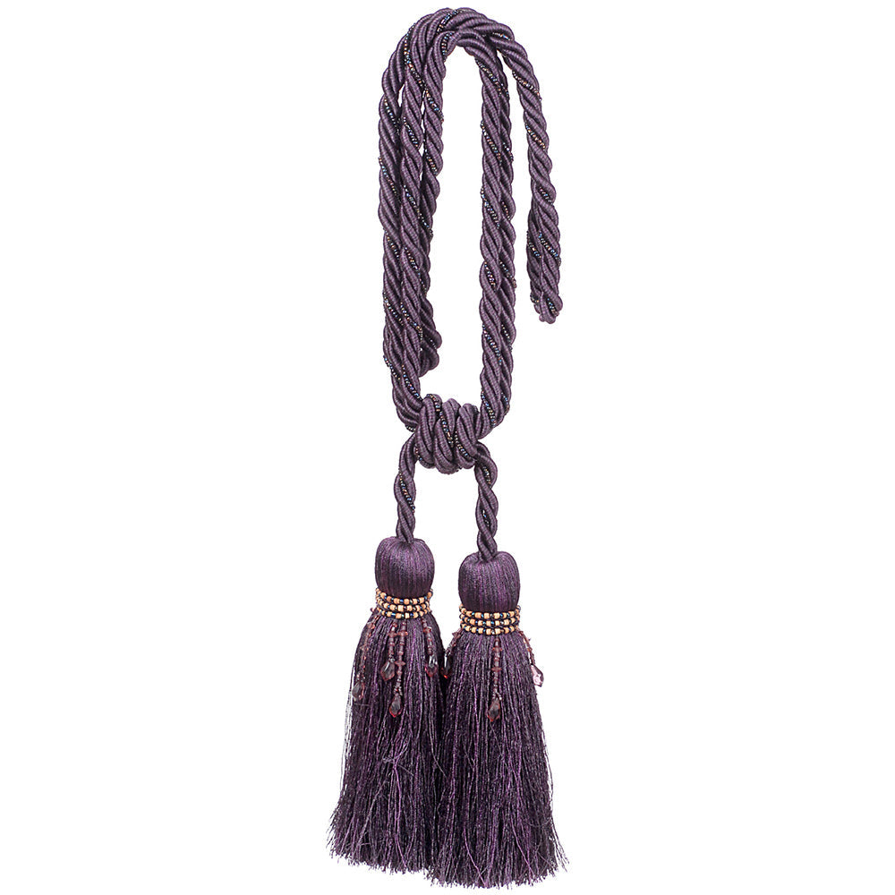 Tieback Milano Aubergine Mix