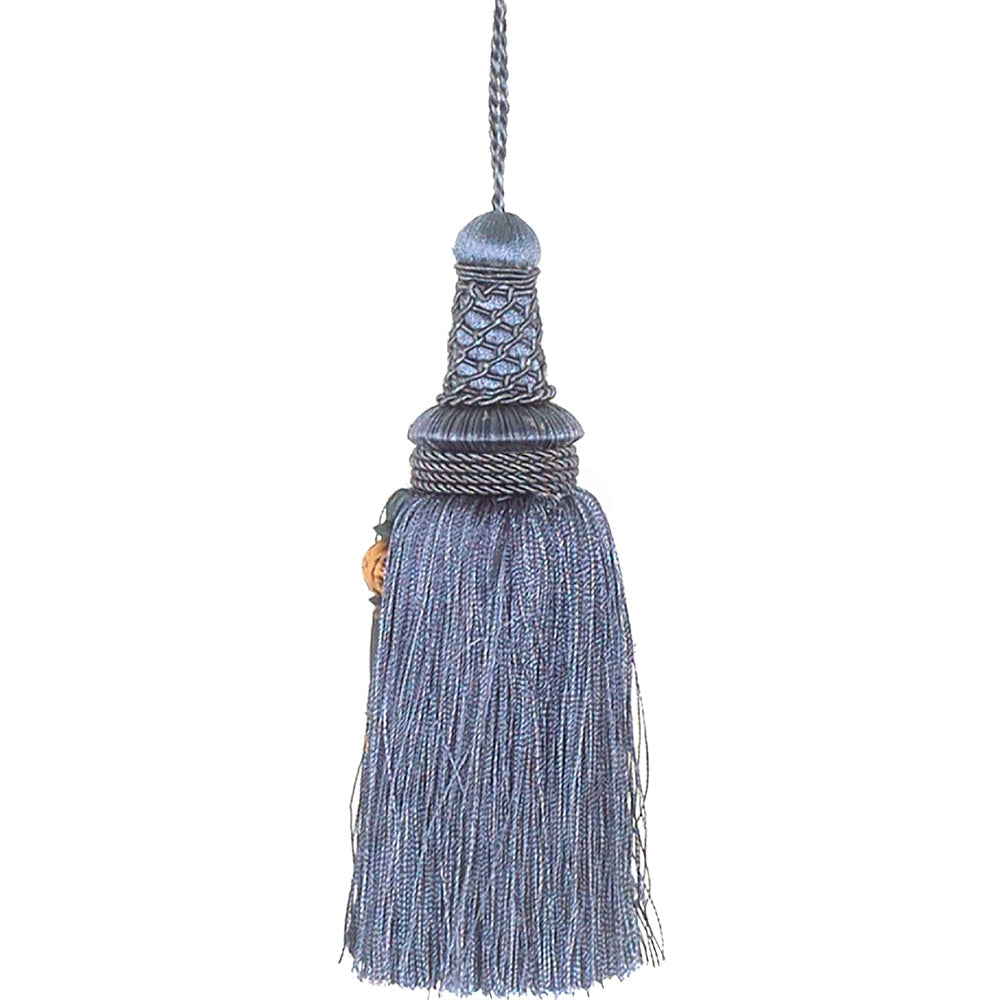 Tassel 6" Shanai Blue Mix