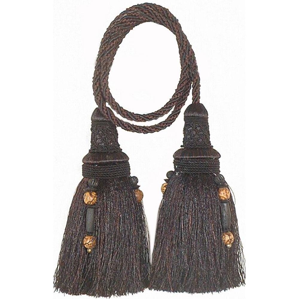Chair Tie 24" Shanai Black Mix