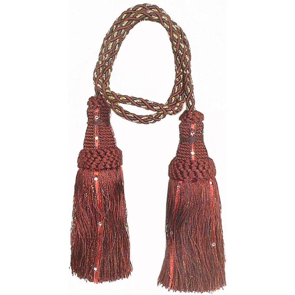 Chair Tie 24" Crystal Mahogany Mix