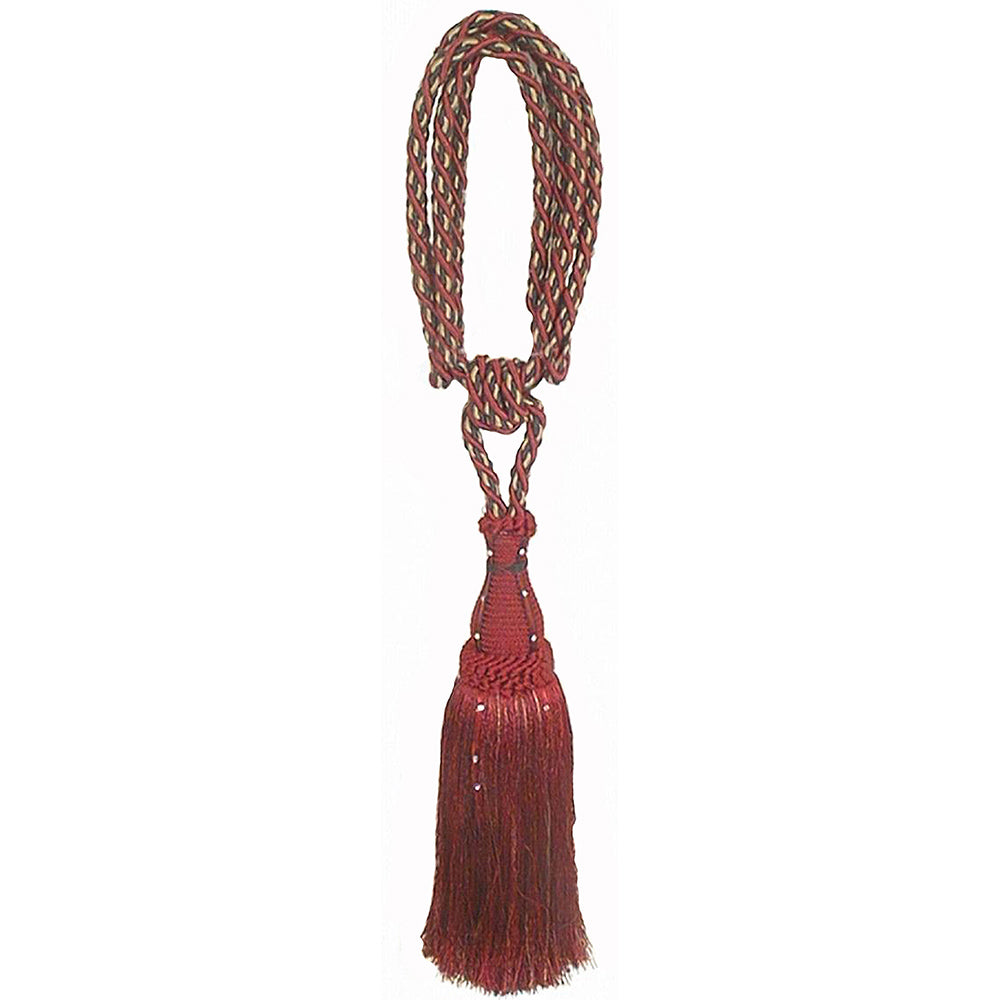 Tieback Crystal Burgundy Mix