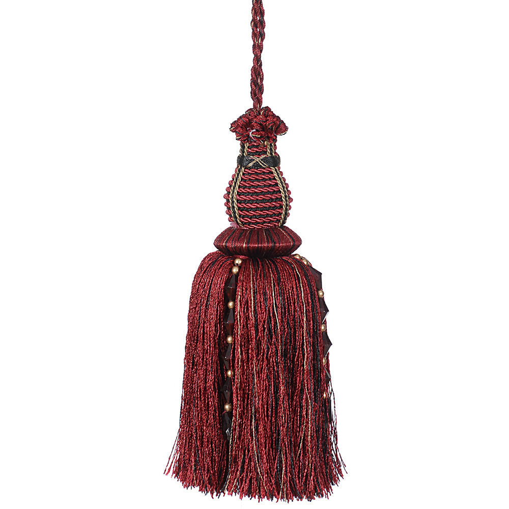 Tassel 6" Imperial Burgundy Mix