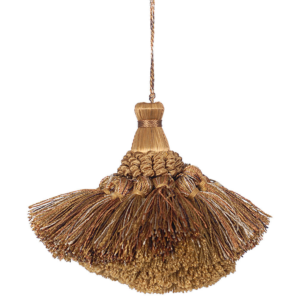 Tassel 3" Dhamak Earthtone Mix