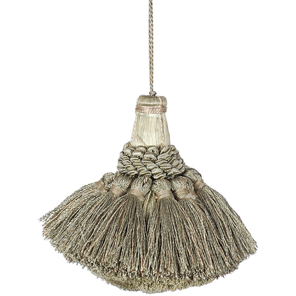 Tassel 3" Dhamak Sage Mix