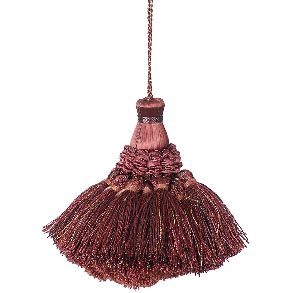 Tassel 3" Dhamak Mahogany Mix