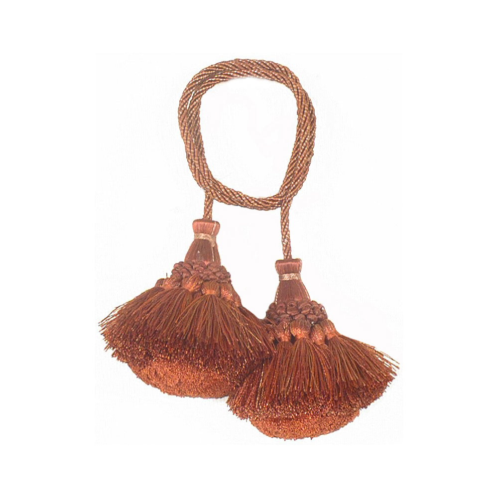 Chair Tie 24" Dhamak Rust Mix