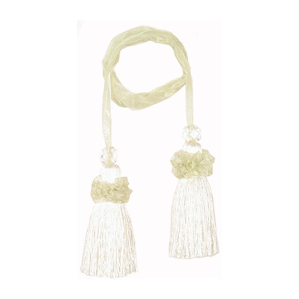 Chair Tie 24" Ghazal Ivory Mix