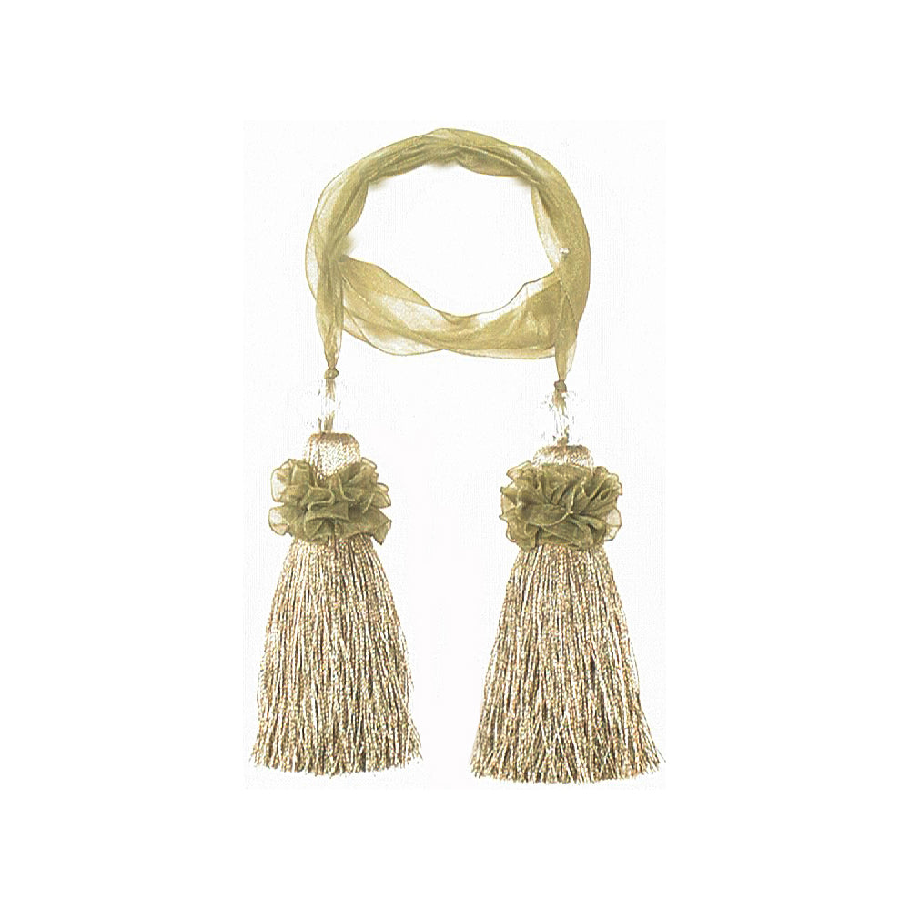 Chair Tie 24" Ghazal Ivory Mix