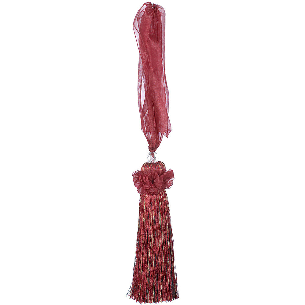 Tieback Ghazal Burgundy Mix