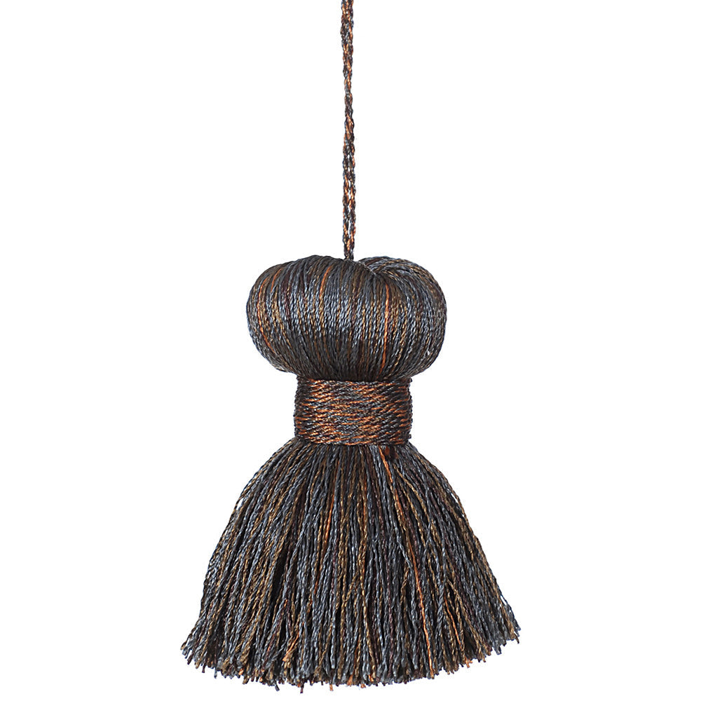 Tassel 3" Manjira Smoke Mix