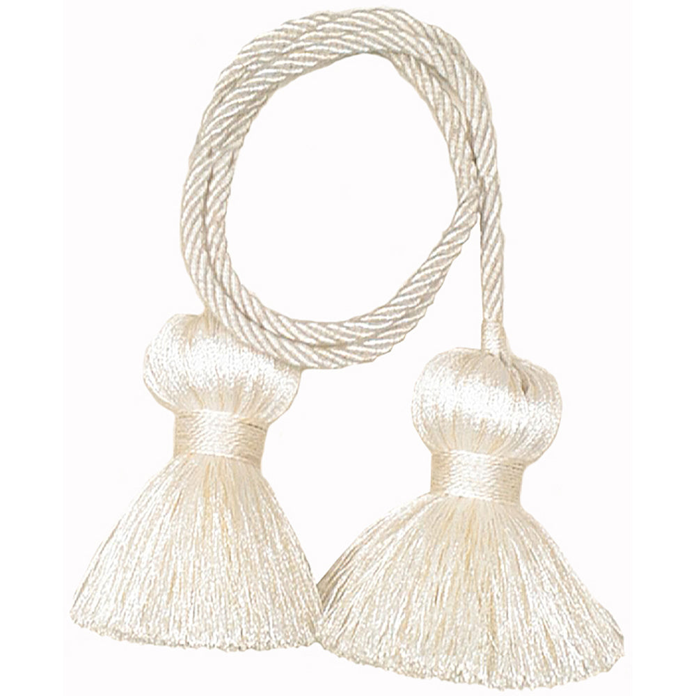 Chair Tie 24" Manjira Ivory Mix