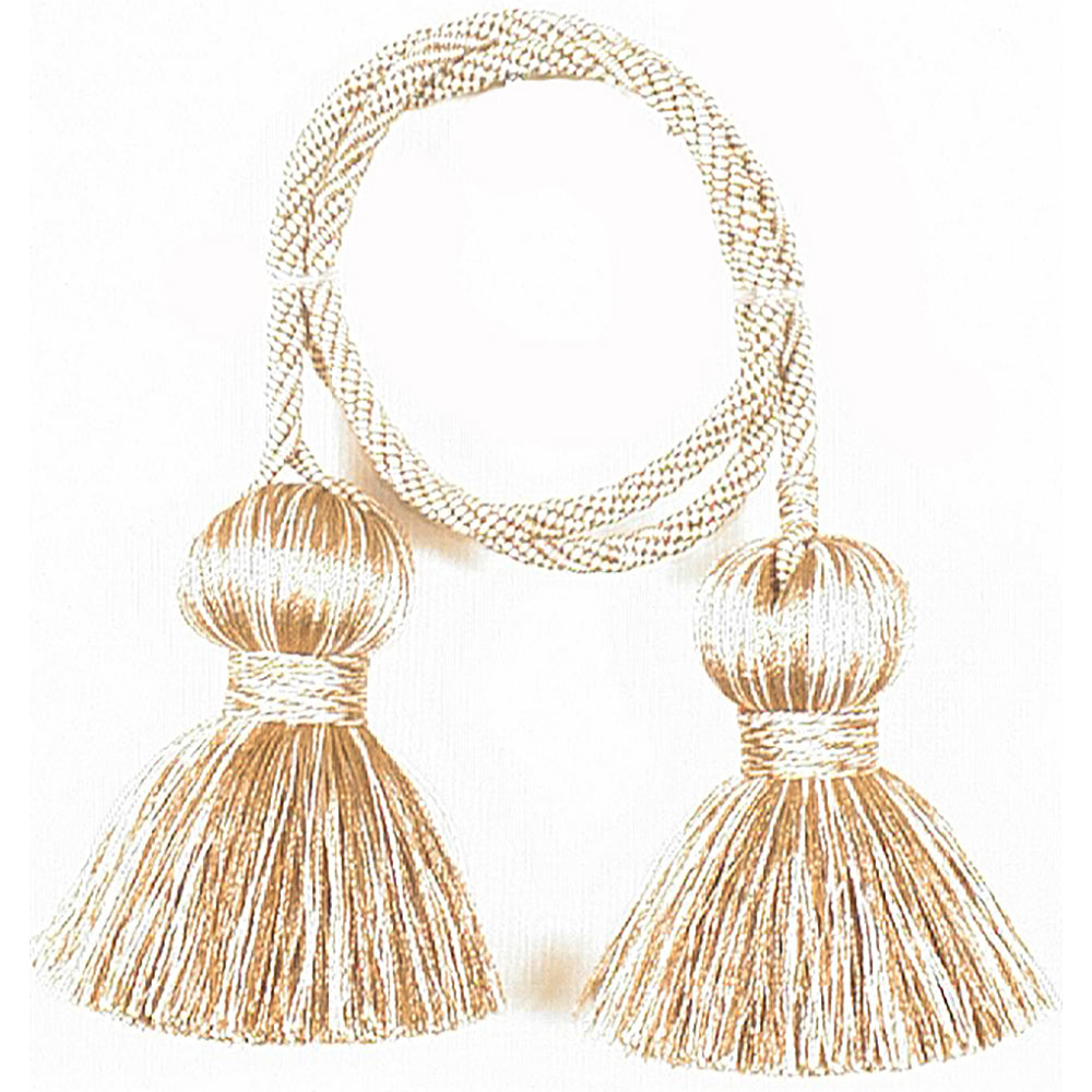 Chair Tie 24" Manjira Beige Mix