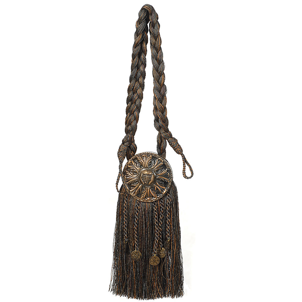 Tieback Medallion Smoke Mix