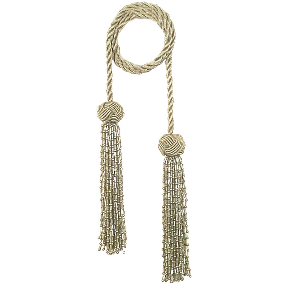 Chair Tie 24" Beaded Sage