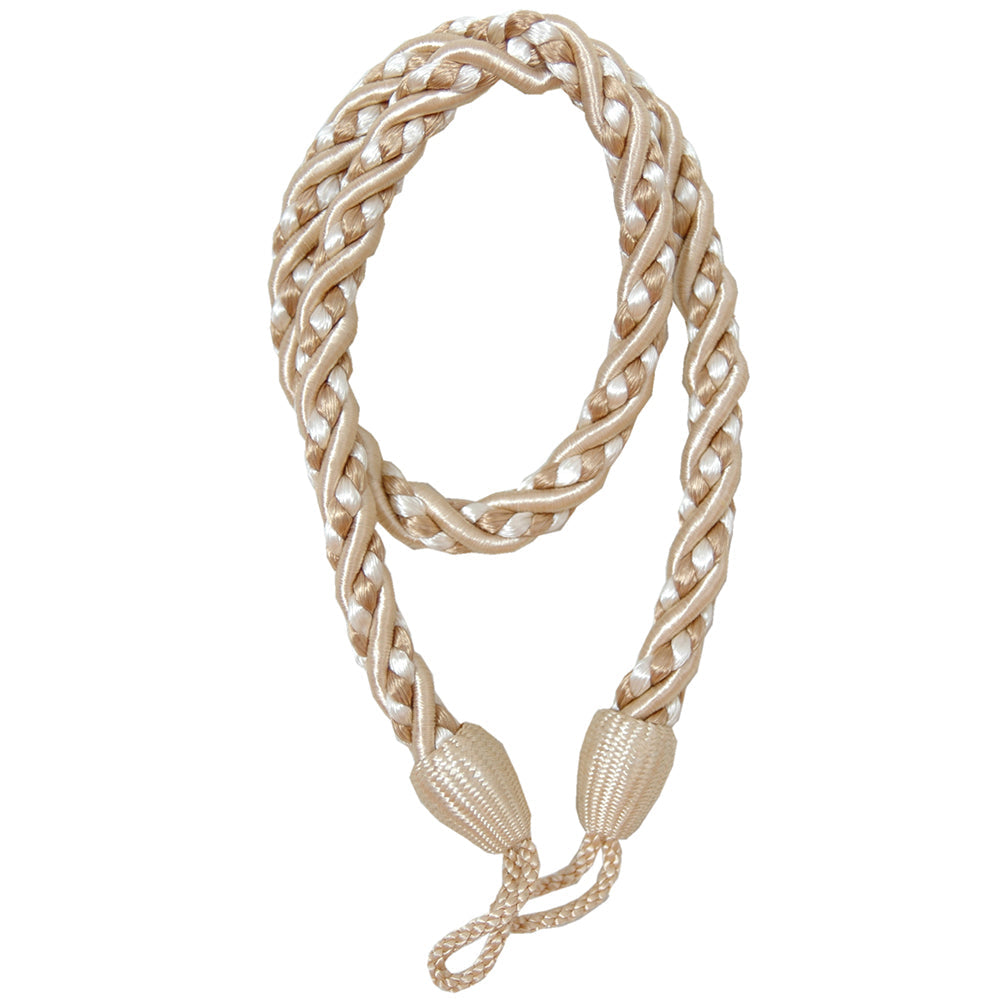 Tieback Rope 27" Ivory Mix