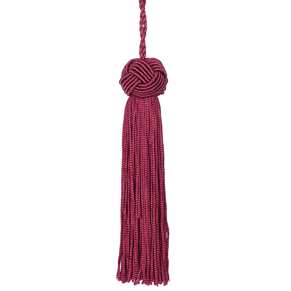 Tassel Maharaja 6" Burgundy