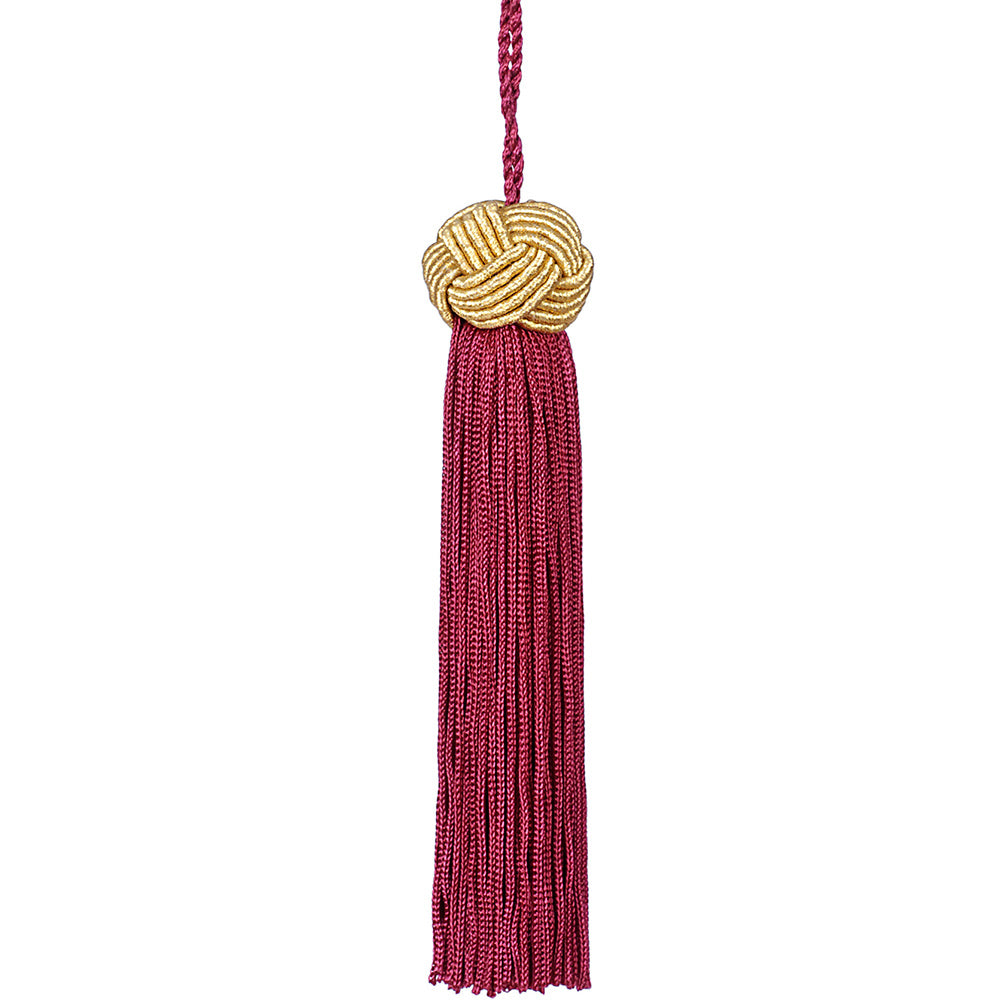 Tassel Maharaja 5" Burgundy