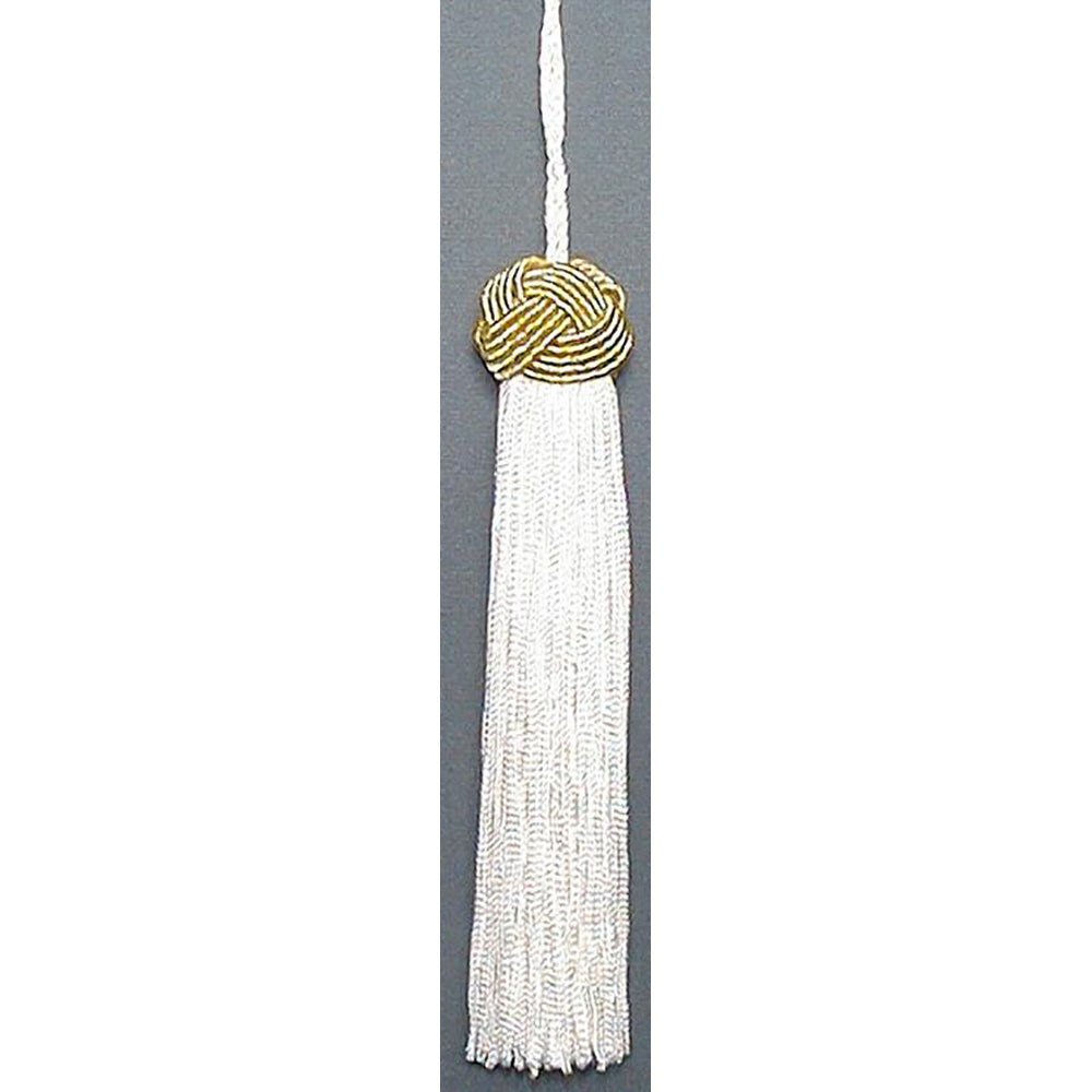 Tassel Maharaja 5" Ivory