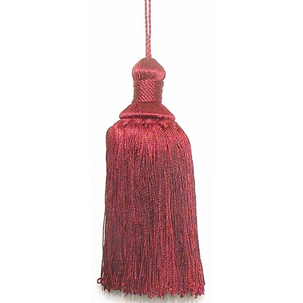 Tassel Raj Kumar 5" Burgundy