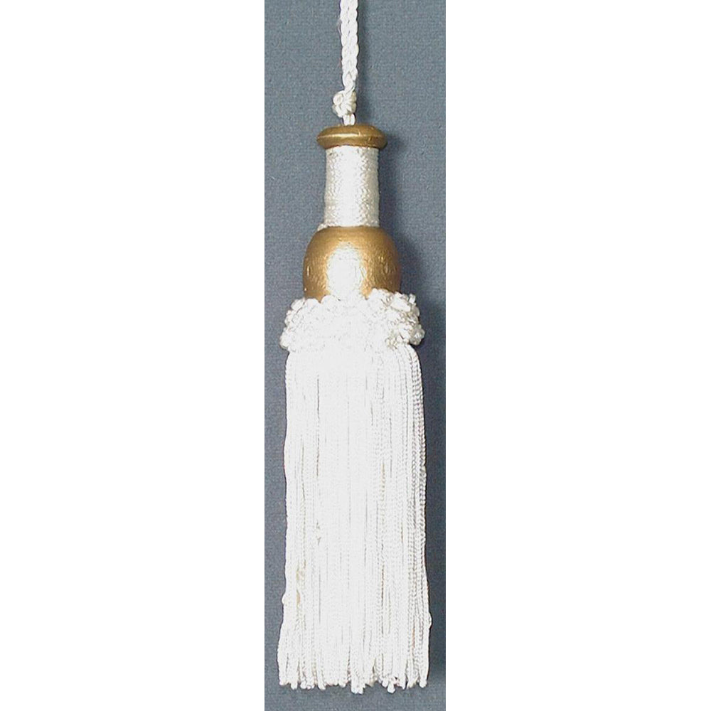 Tassel Wooden Top Ivory