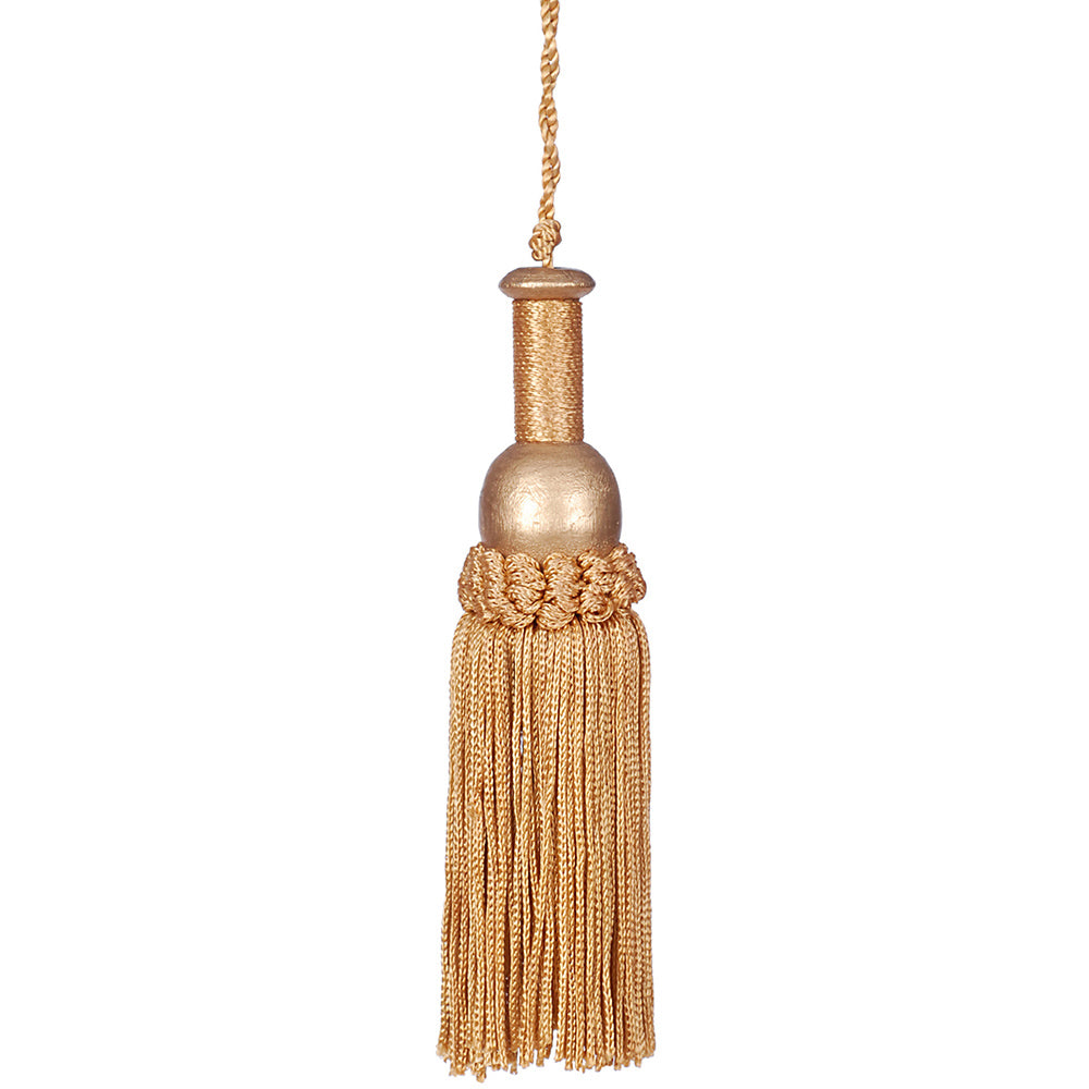 Tassel Wooden Top Gold