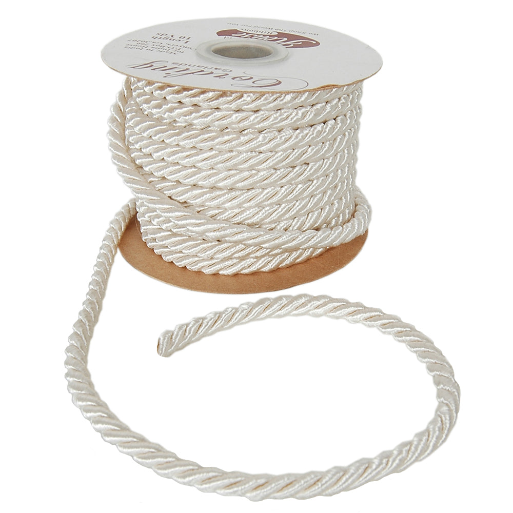 Cording 5MM - 10 yards per Roll Ivory